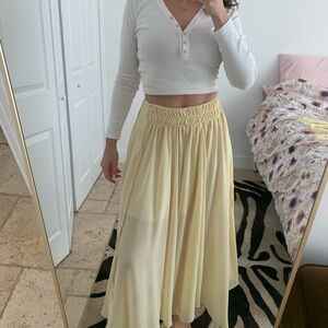 H&M VIRAL Maxi Skirt